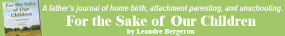 For the Sake of Our Children by Leandre Bergeron